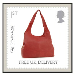 Gigi branded postage stamp to symbolise free UK delivery.