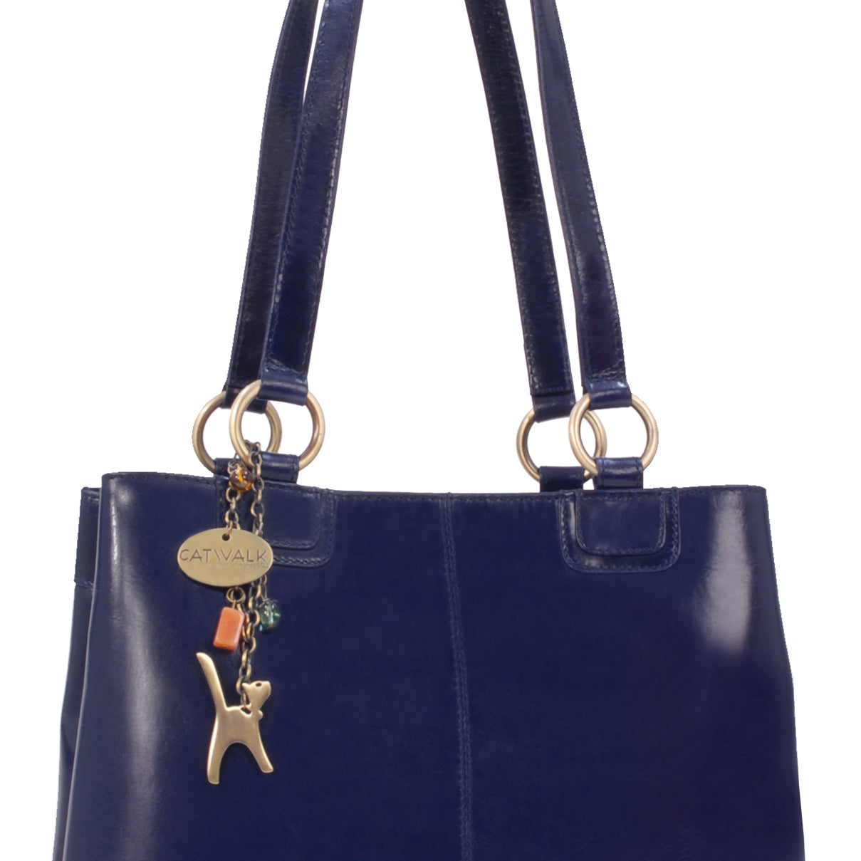 Catwalk Bellstone - Women's Leather Shoulder Bag Multi Compartment
