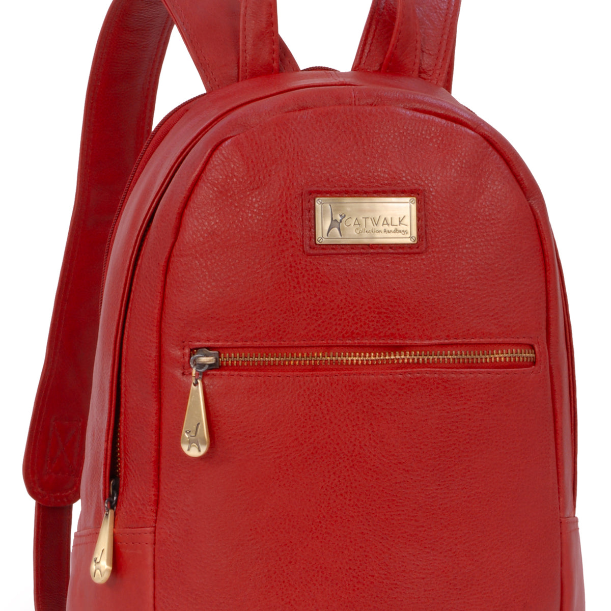 Catwalk Fern - Women's Large Leather Back Pack