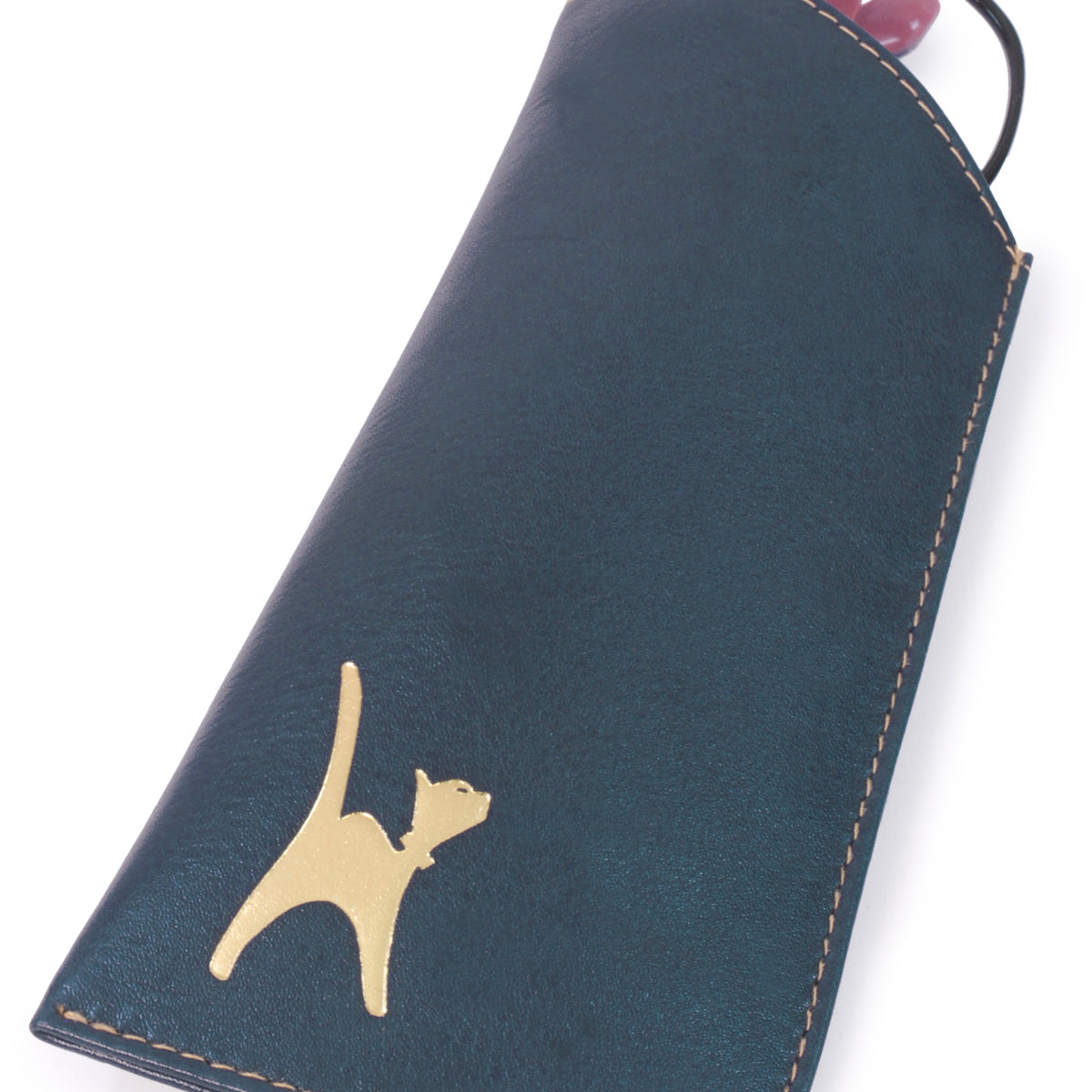Catwalk Iris - Women's Leather Glasses Case