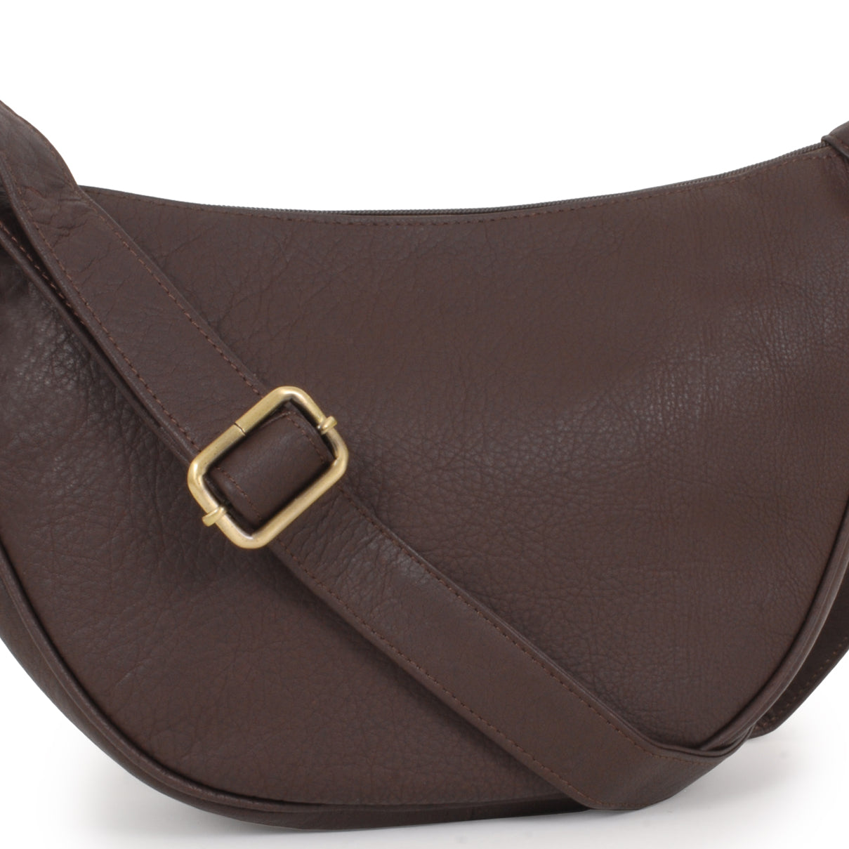 Catwalk Luna - Leather Half Moon Crossbody Bag