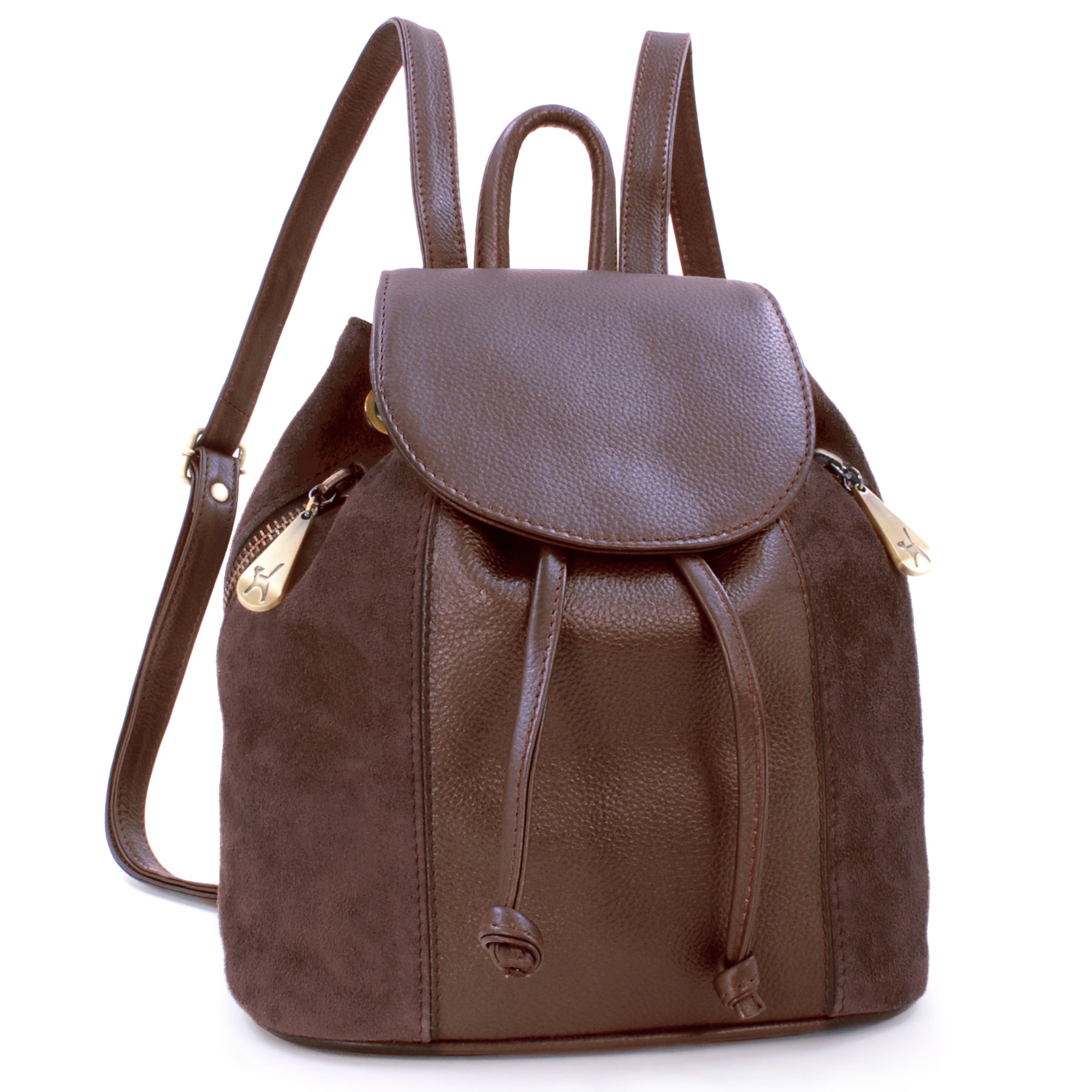 Catwalk Pixie - Ladies Small Leather and Suede Back Pack