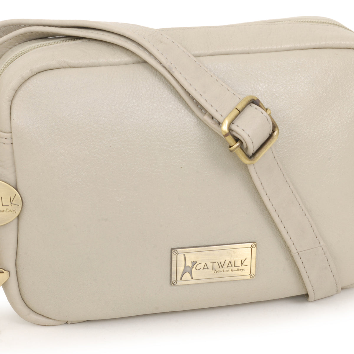 Catwalk Polly - Women's Leather Crossbody Bag