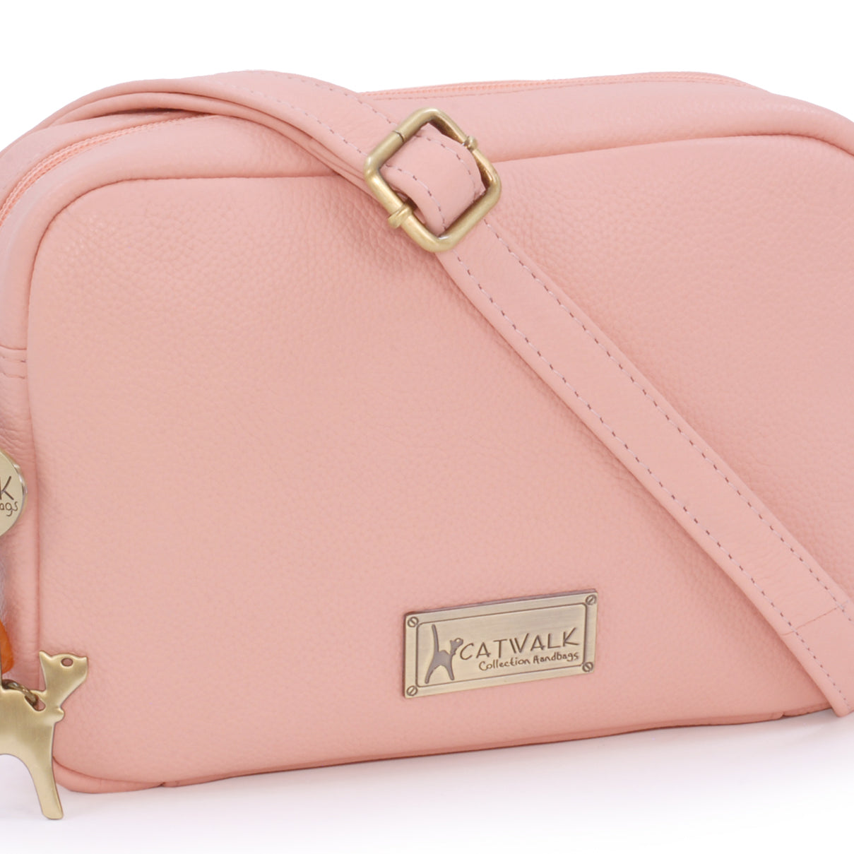 Catwalk Polly - Women's Leather Crossbody Bag