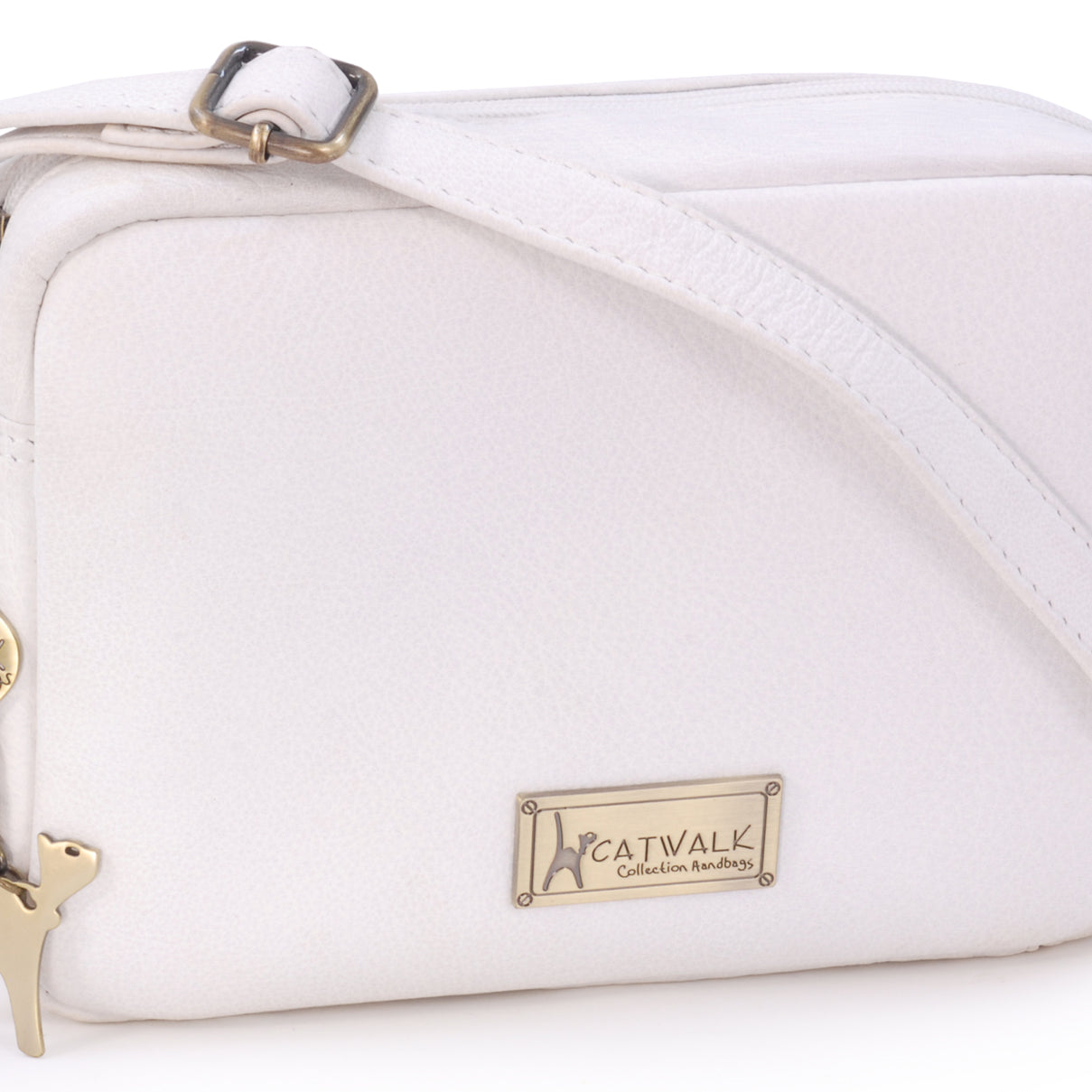 Catwalk Polly - Women's Leather Crossbody Bag