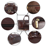 ASHWOOD - Genuine Leather Holdall - Large Overnight / Travel / Business / Weekend / Gym Sports Duffle Bag - 2070 - Cognac