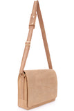 BUCKLESTONE - Leather Messenger / Shoulder Bag - Laptop / iPad - Leather - LANCASTER (M) - Tan