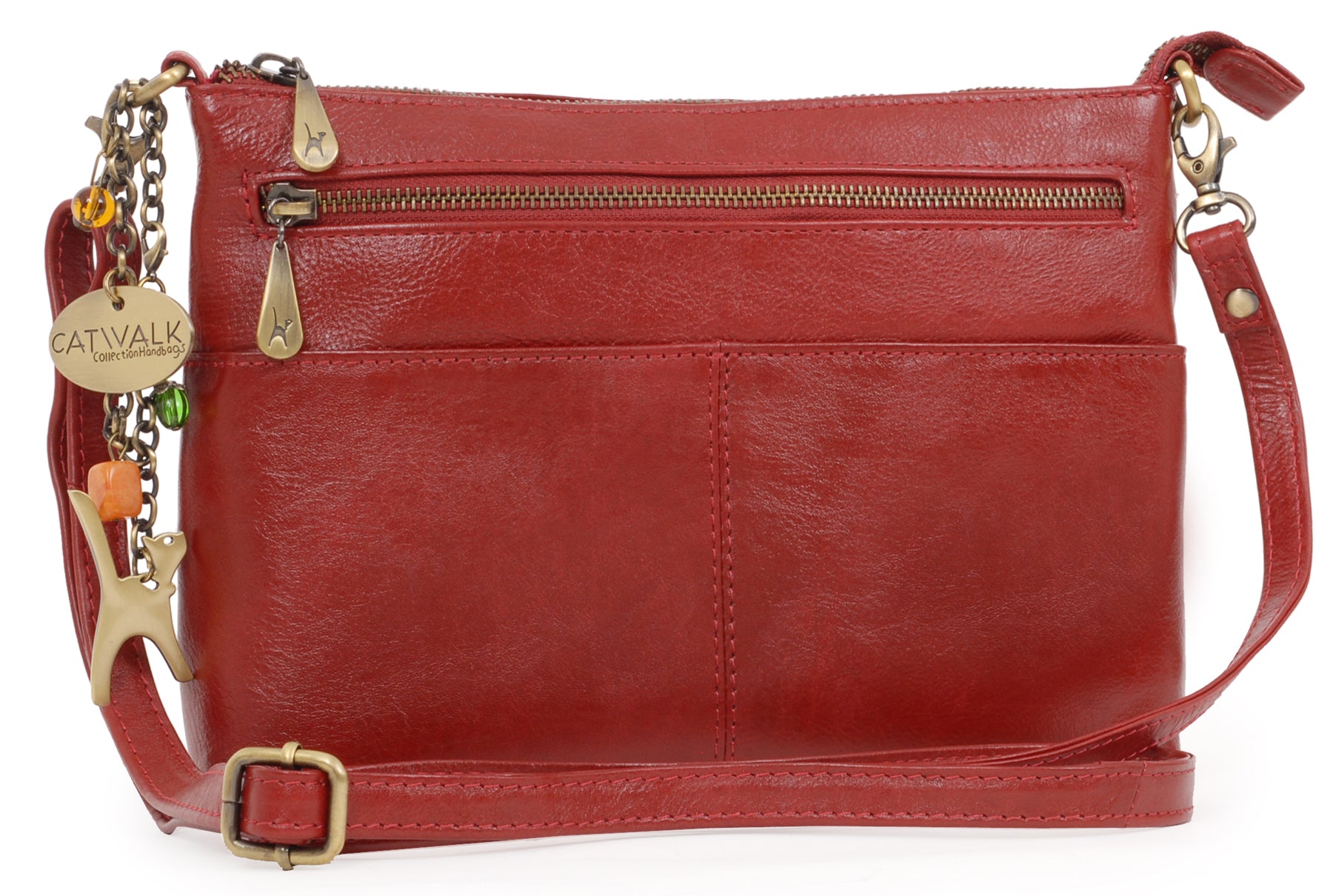Catwalk Jenny - Women's Leather Crossbody Bag