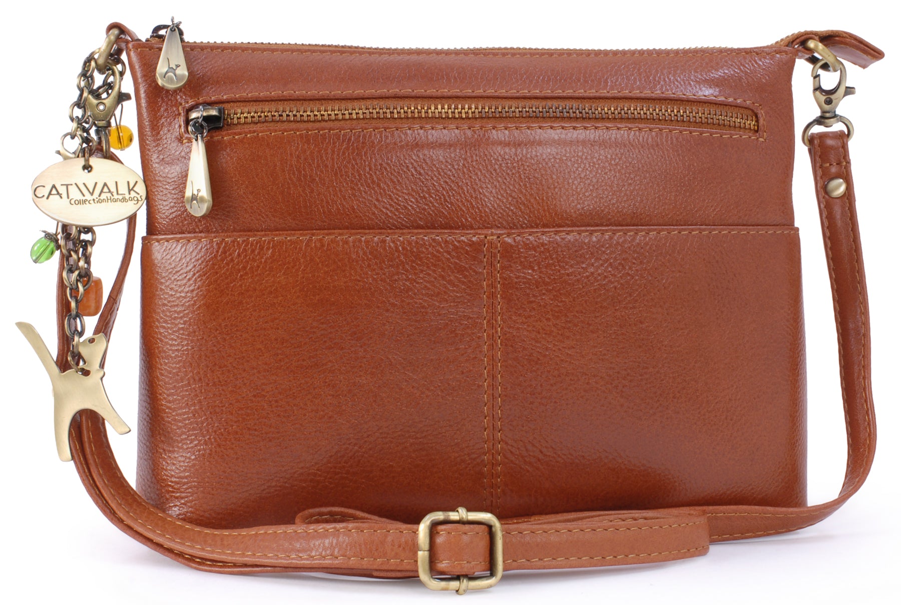 Catwalk Jenny - Women's Leather Crossbody Bag