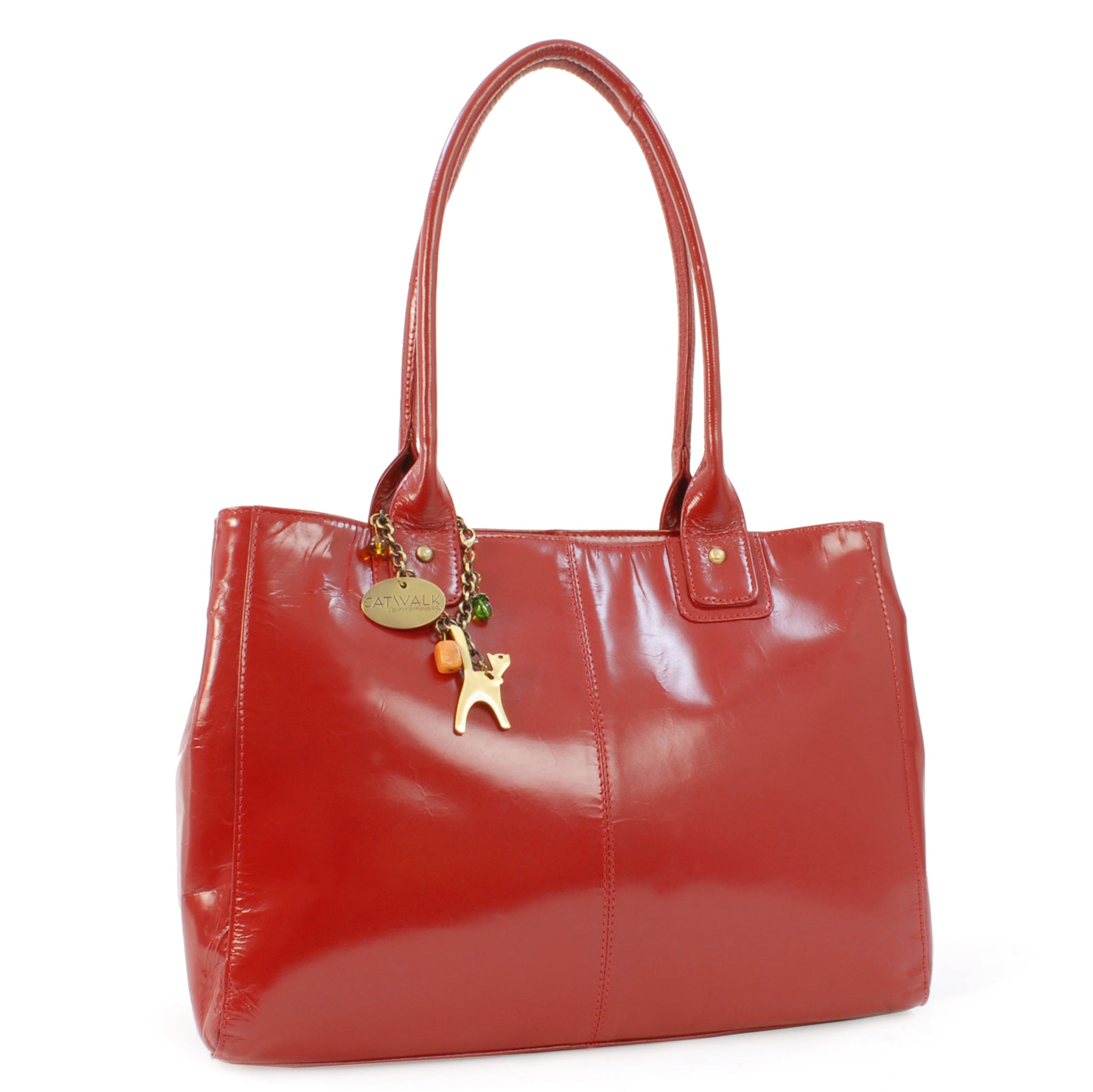 Catwalk Kensington - Women's Large Leather Tote Bag