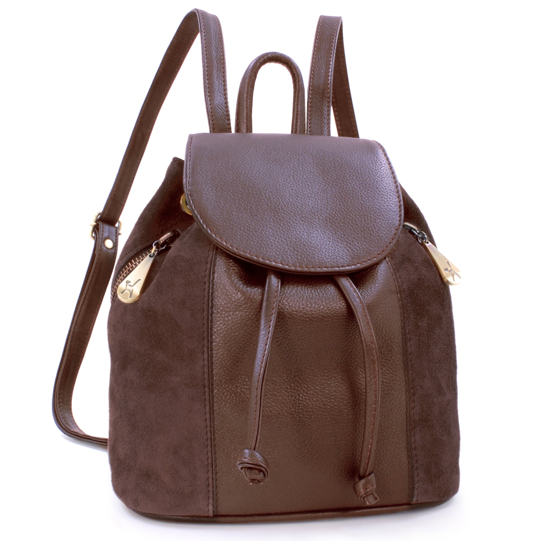 Catwalk Pixie - Ladies Small Leather and Suede Back Pack