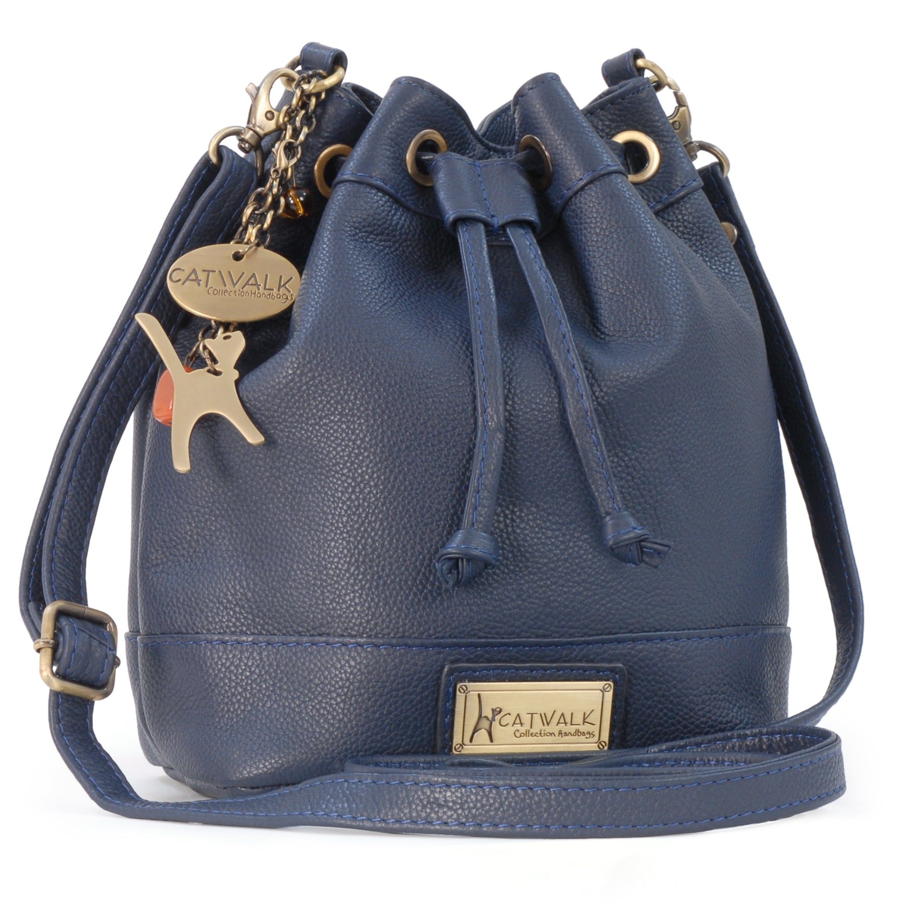 Catwalk Rochelle - Ladies Small Leather Bucket Bag