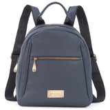 CATWALK COLLECTION HANDBAGS - Women's Leather Fashion Backpack / Rucksack - Casual Daypack - ZOEY - Blue