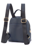 CATWALK COLLECTION HANDBAGS - Women's Leather Fashion Backpack / Rucksack - Casual Daypack - ZOEY - Blue