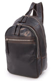 ASHWOOD - Zip Backpack Rucksack - Oily Hunter Leather - Kingsbury Collection - 1663 - Tablet Compartment - Brown