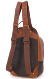 ASHWOOD - Zip Backpack Rucksack - Oily Hunter Leather - Kingsbury Collection - 1663 - Tablet Compartment - Chestnut Tan