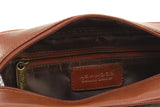 ASHWOOD - Men's Wash Bag / Shaving Bag / Travel Toiletry Bag - Genuine Leather - CHELSEA 2080 - Chestnut Brown