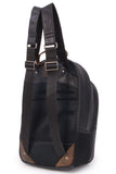 ASHWOOD - Zip Backpack Rucksack - Milled VT Leather - Stratford Collection - 4555 - Tablet Compartment - Black