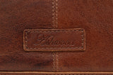 ASHWOOD - Cross Body Bag - Kindle / iPad / Tablet A5 Size - Small Shoulder Messenger / Work Bag - Genuine Leather - 8341 - Tan