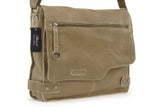 ASHWOOD - Messenger Bag - Cross Body / Shoulder / Work Bag - Genuine Leather - CAMDEN 8353 - Tan