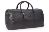 ASHWOOD - Large Vintage Leather Holdall - F-87 - Travel Business Weekend Overnight Bag - Sports Gym - Black