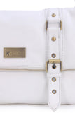 CATWALK COLLECTION HANDBAGS - Women's Leather Cross Body Bag - ABBEY ROAD - White