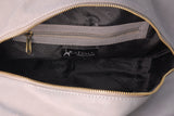 CATWALK COLLECTION HANDBAGS - Women's Leather Tote / Shoulder Bag - CAZ - Grey