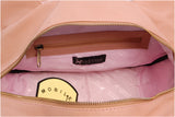 CATWALK COLLECTION HANDBAGS - Women's Leather Tote / Shoulder Bag - CAZ - Pink
