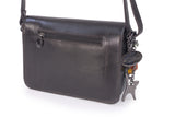 CATWALK COLLECTION HANDBAGS - Small Crossbody Bag For Women - Shoulder Bag - fits Smart Phone - Smooth Leather - FLORENCE - Brown