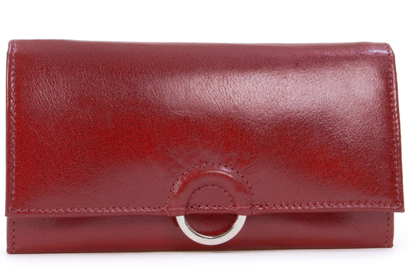 Cherry Red Leather Mini Crossbody Bag – Wild Origin