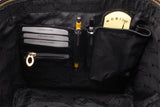 CATWALK COLLECTION HANDBAGS - Women's Large Saffiano Leather Tote / Shopper Shoulder Bag - PALOMA - Black