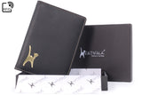 CATWALK COLLECTION HANDBAGS - Ladies Leather Passport Holder - Gift Boxed - SKYE - Black