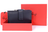 GIGI - Ladies Purse With Gift Box - Real Leather - Wallet / Coin Purse With Clasp - OTHELLO 4244 - Navy Blue