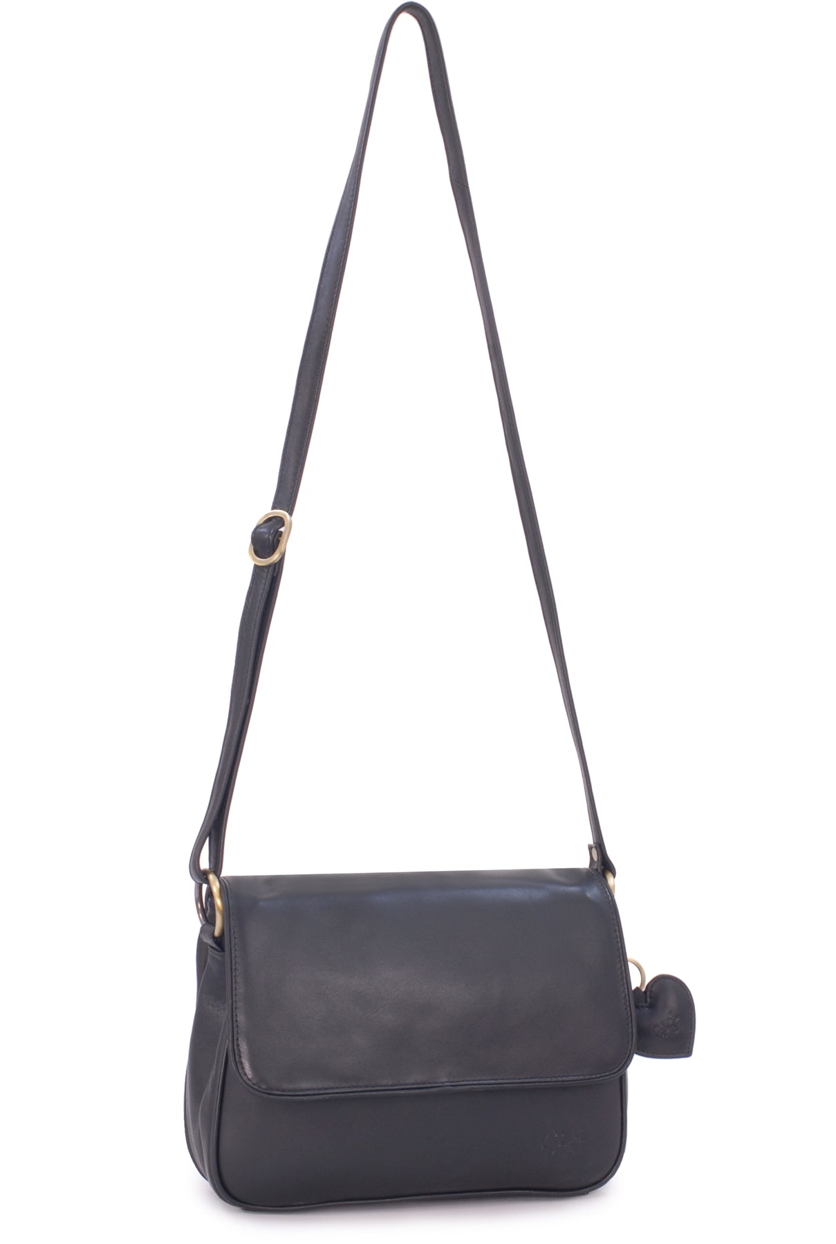 Large Black Leather Hobo Bag - Slouchy Shoulder Purse | Laroll Bags