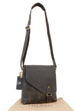 VISCONTI - A5 Messenger Bag - Hunter Leather - Flap Over Cross Body Shoulder Bag - Tablet / iPad /Kindle - 16071 - ASPIN - Oil Brown