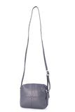 VISCONTI - Women's Small Leather Cross Body Bag / Organisor / Shoulder - with Long Adjustable Strap - HOLLY - 18939 - Navy Blue